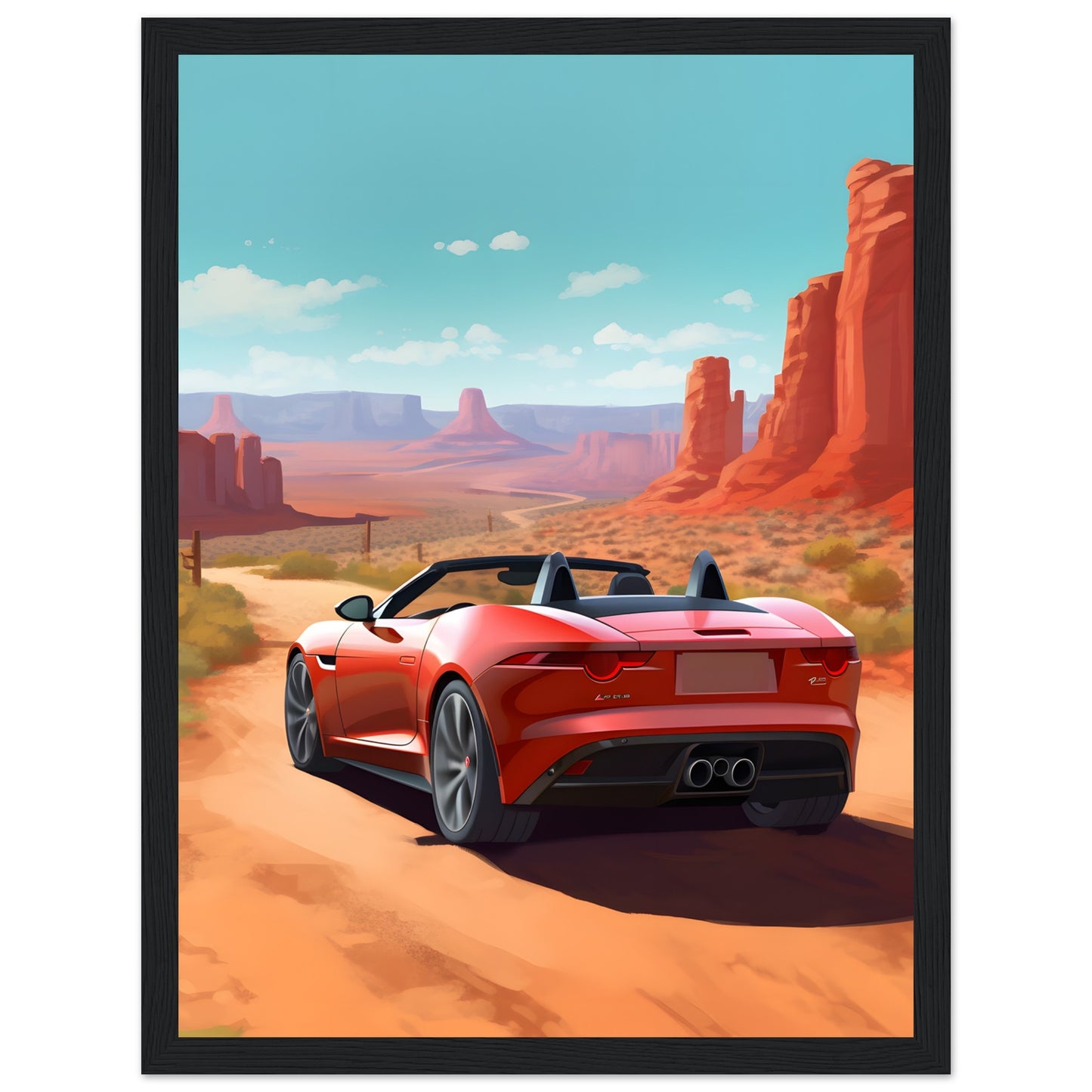 Jaguar F Type - Poster 