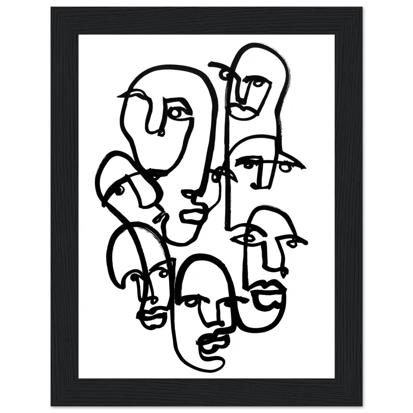 Faces - Poster