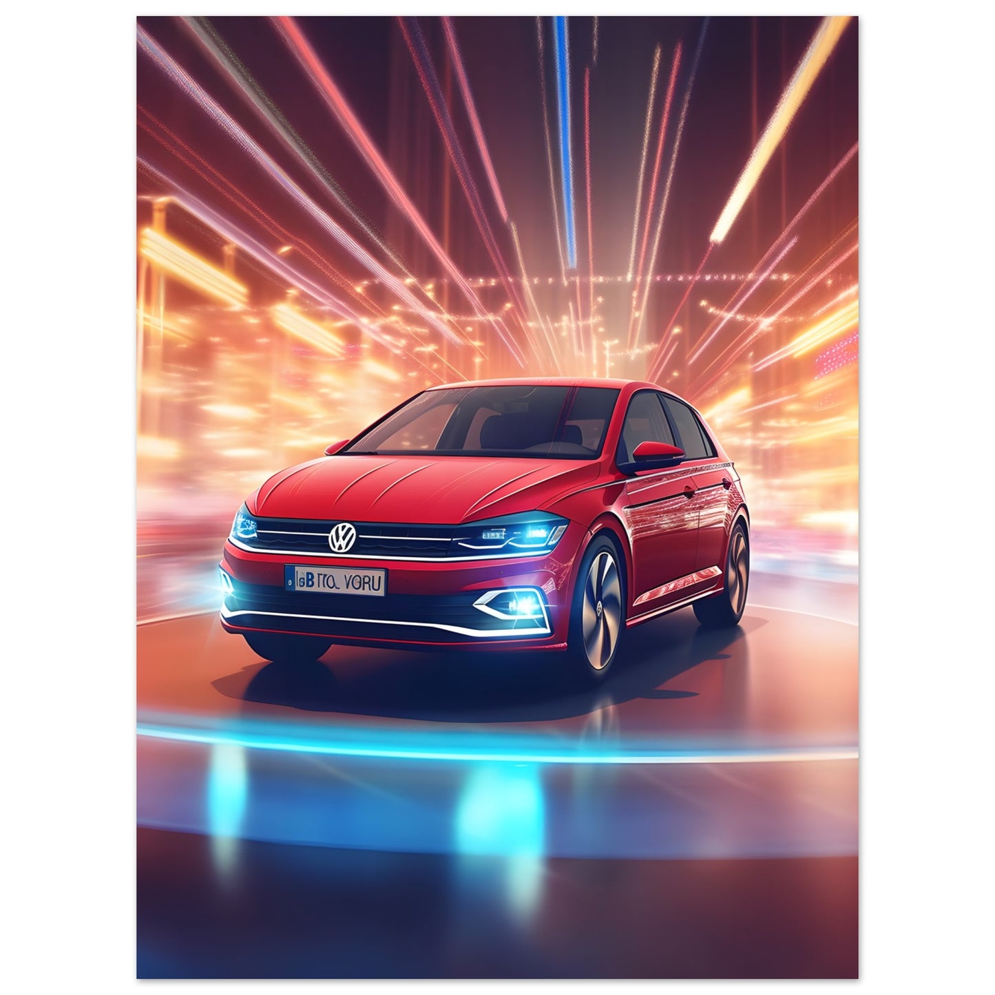 Volkswagen Polo GTI - Poster