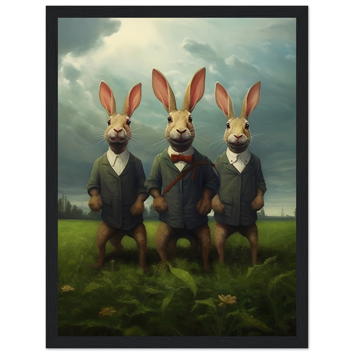 Suited Buns - Poster