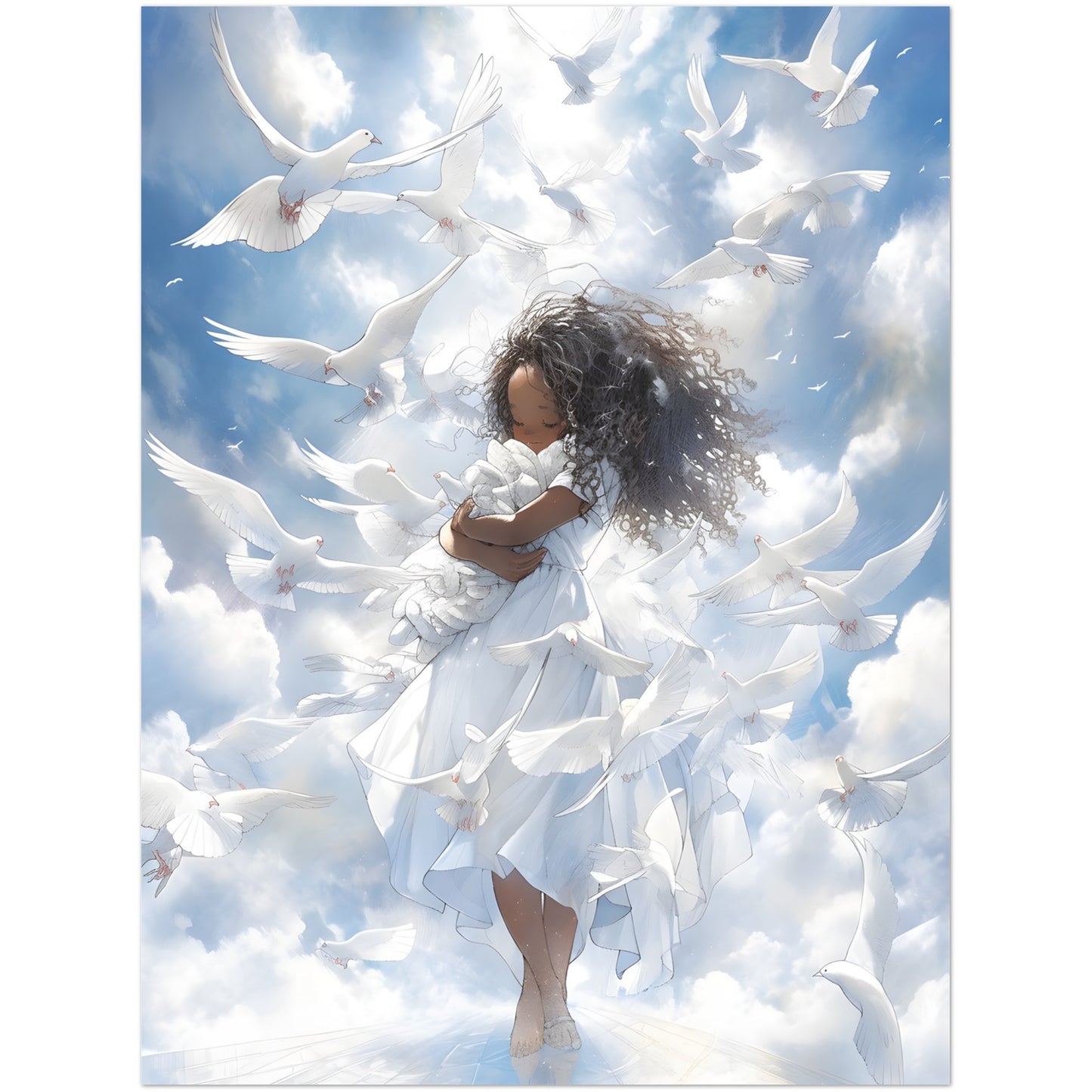 Dancing with the Clouds - Poster