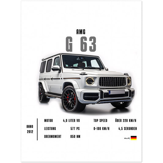Detailed AMG G 63 - Poster
