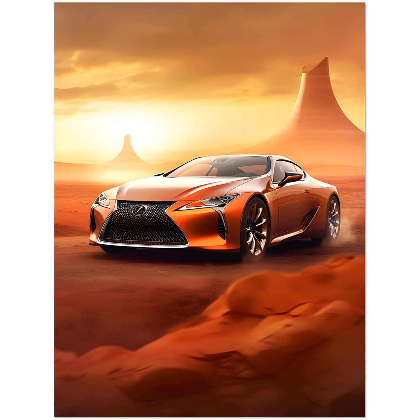 2020 Lexus LC 500 - Poster
