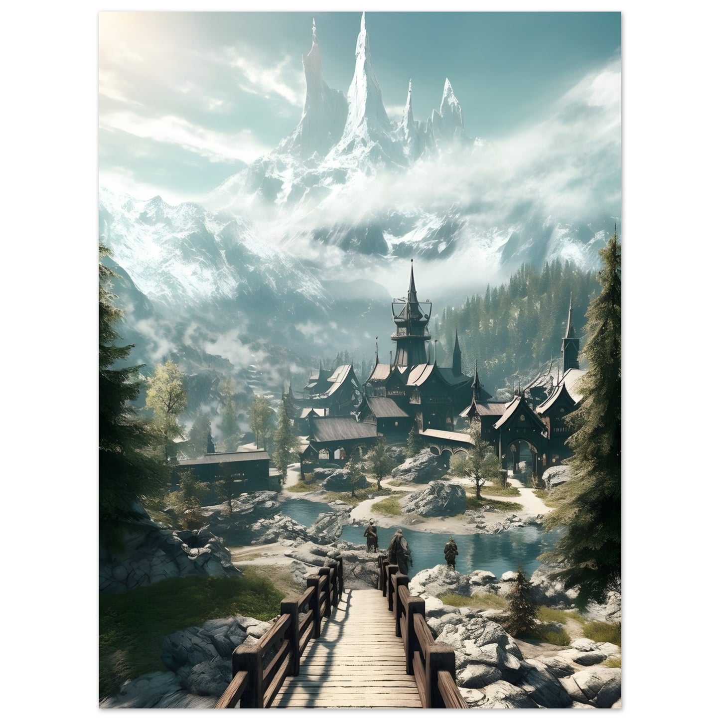 Carrera Blanca - Póster 