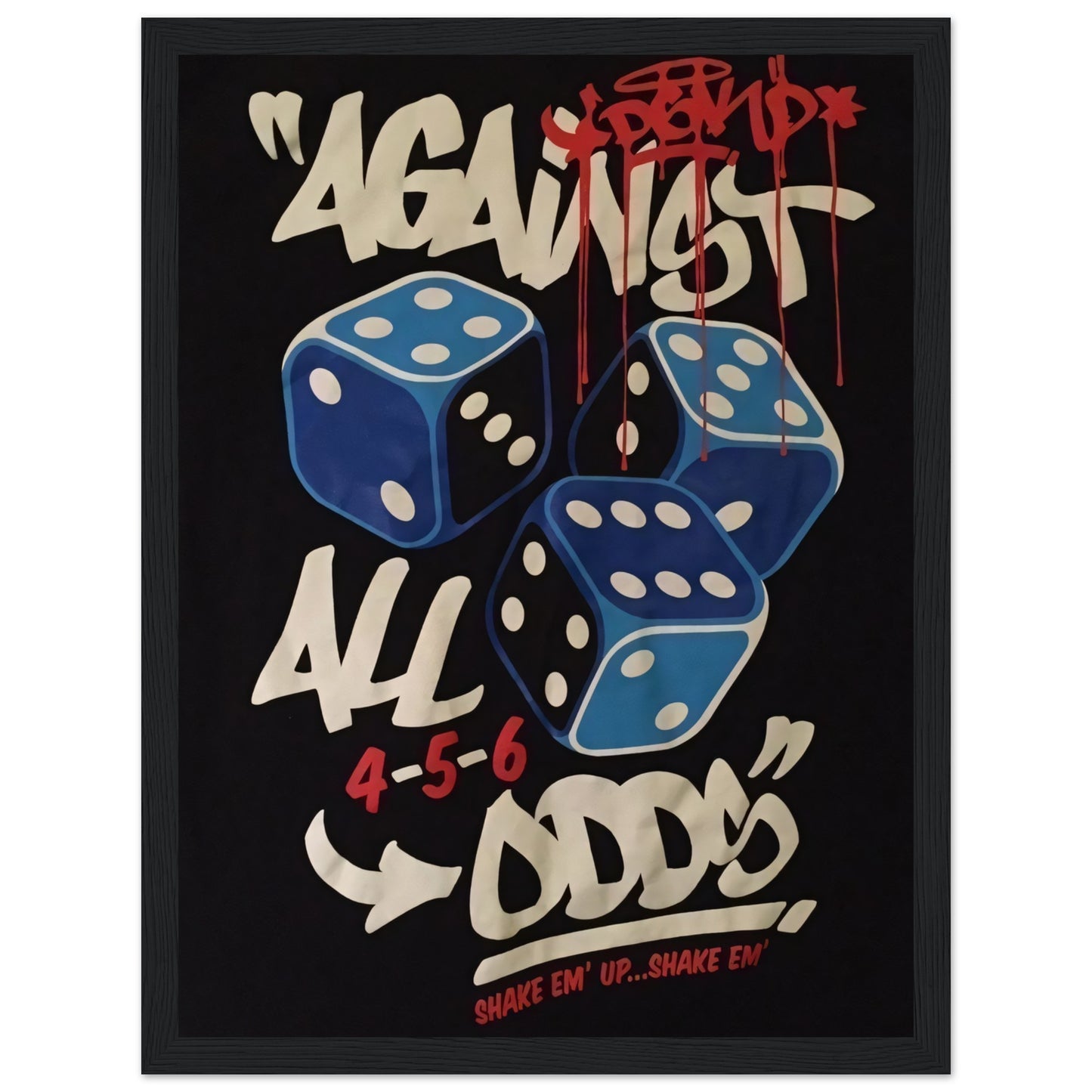 Against all 4-5-6 - Poster