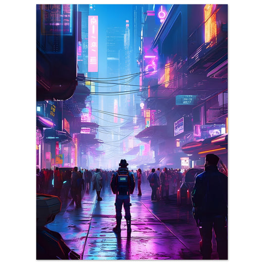 Techno Noir - Poster