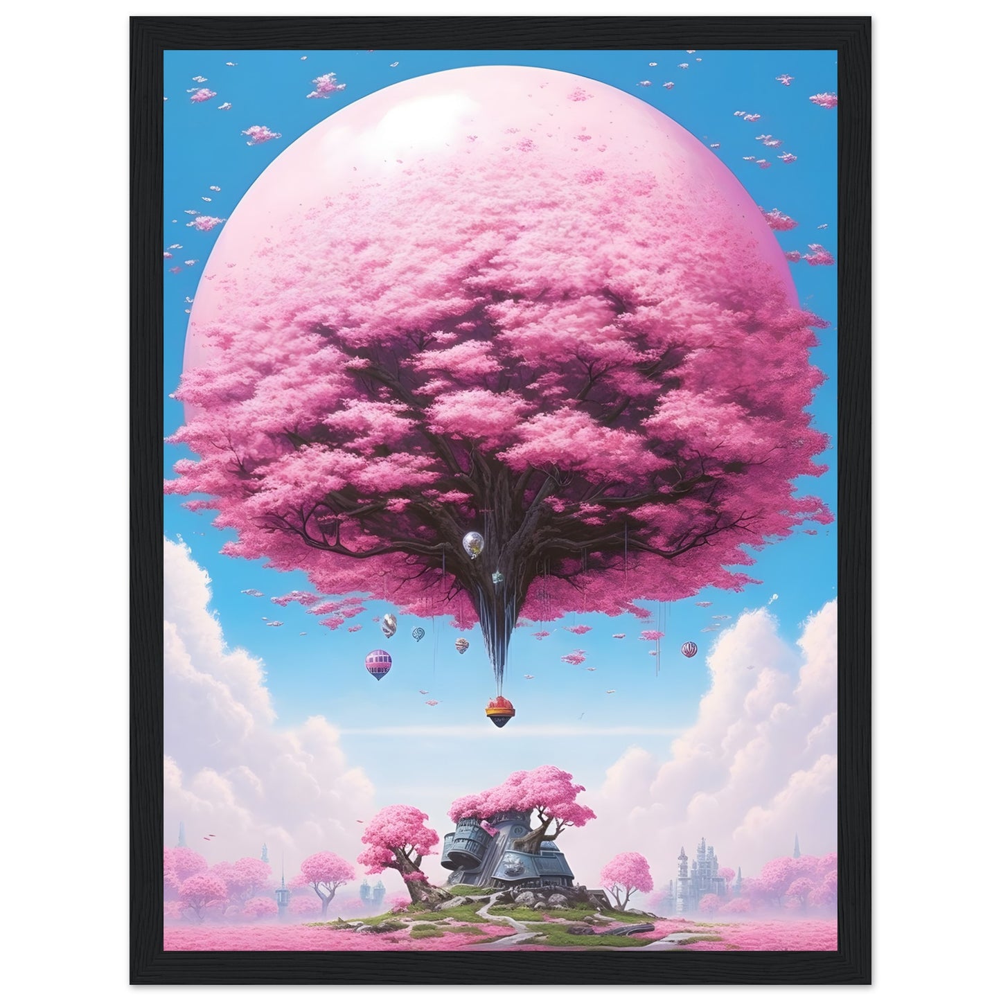 Illustration of pink - Poster