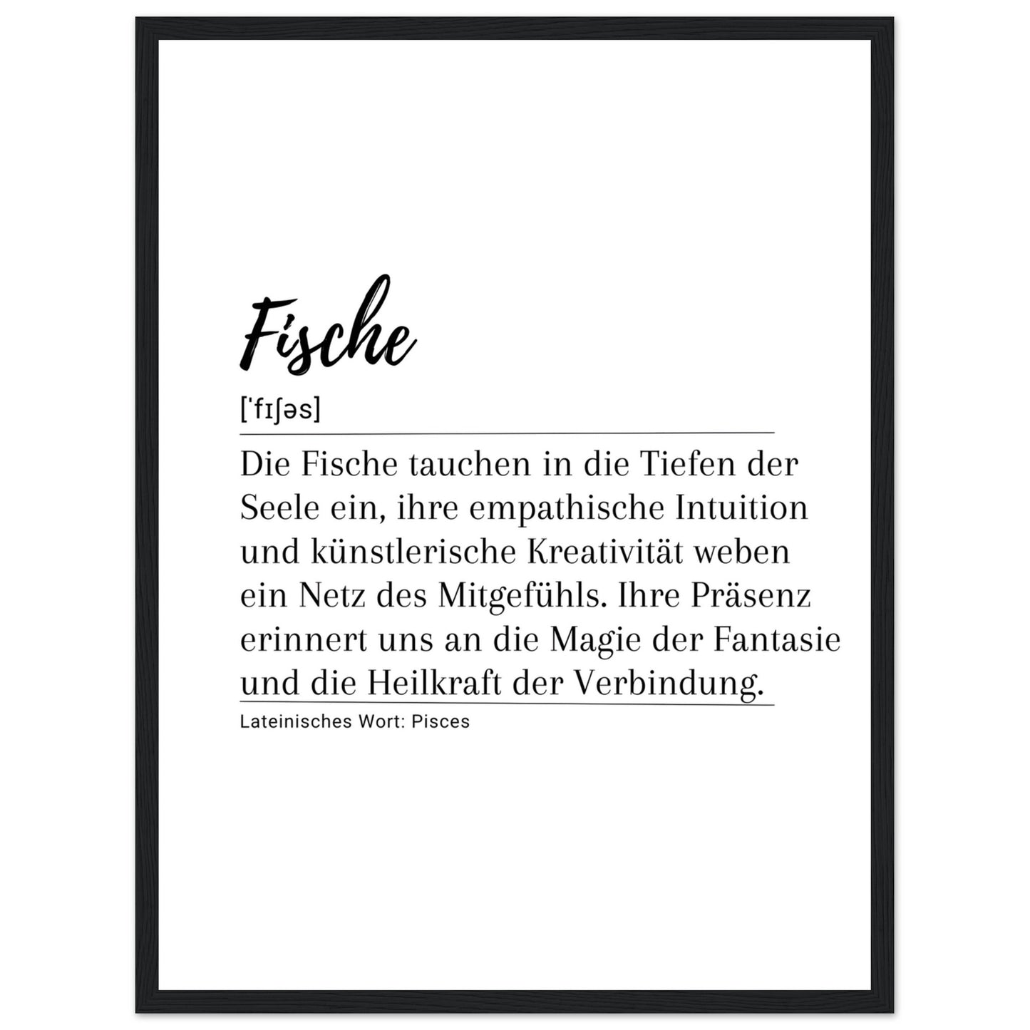Fische - Poster