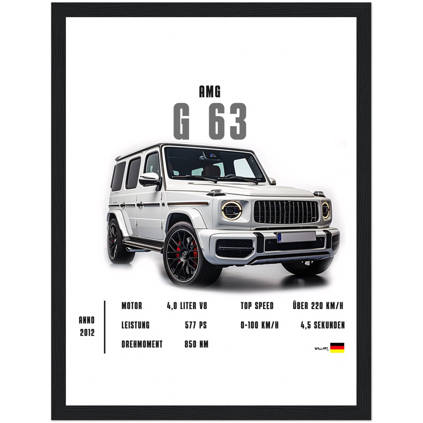 Detailed AMG G 63 - Poster