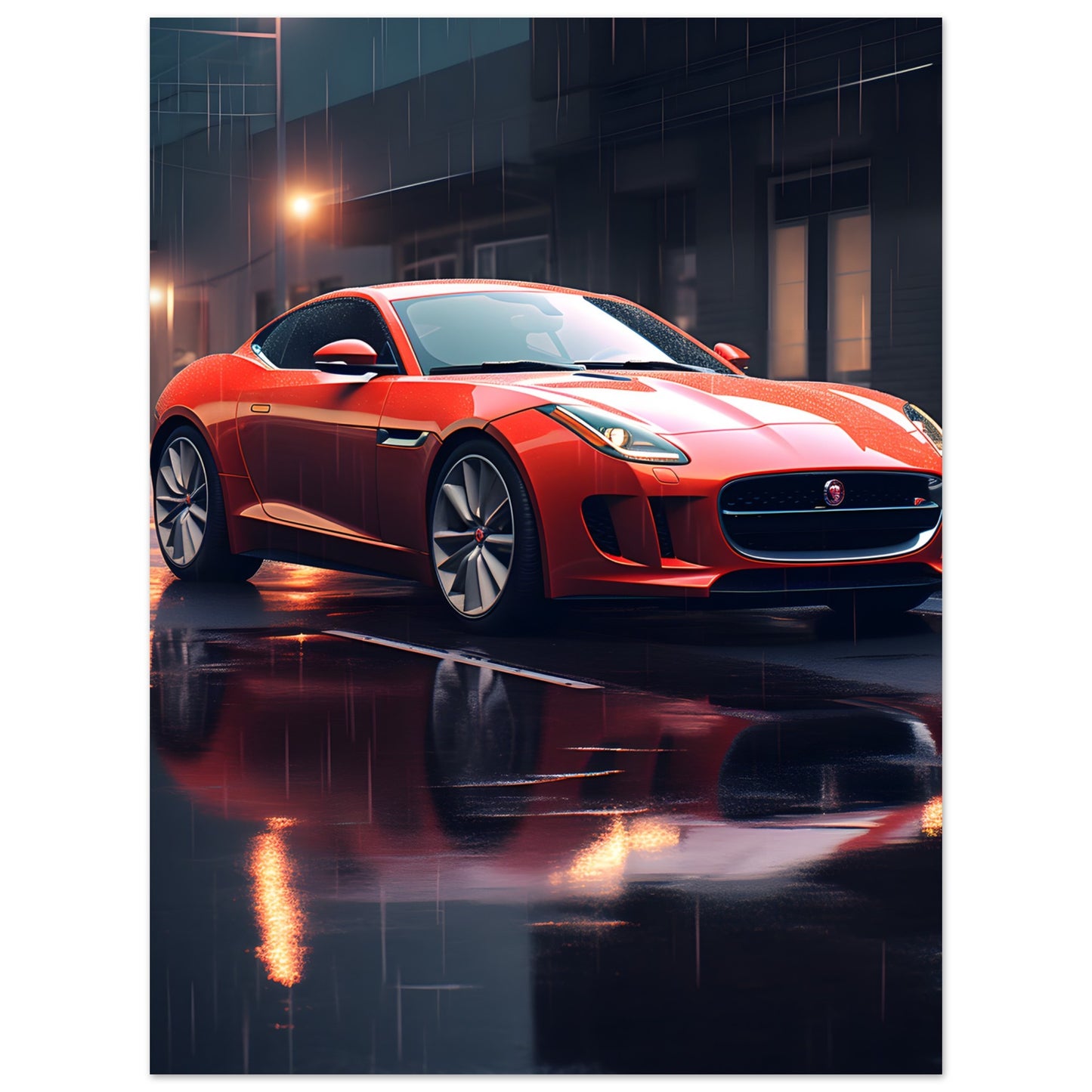 Jaguar F-Type III - Poster
