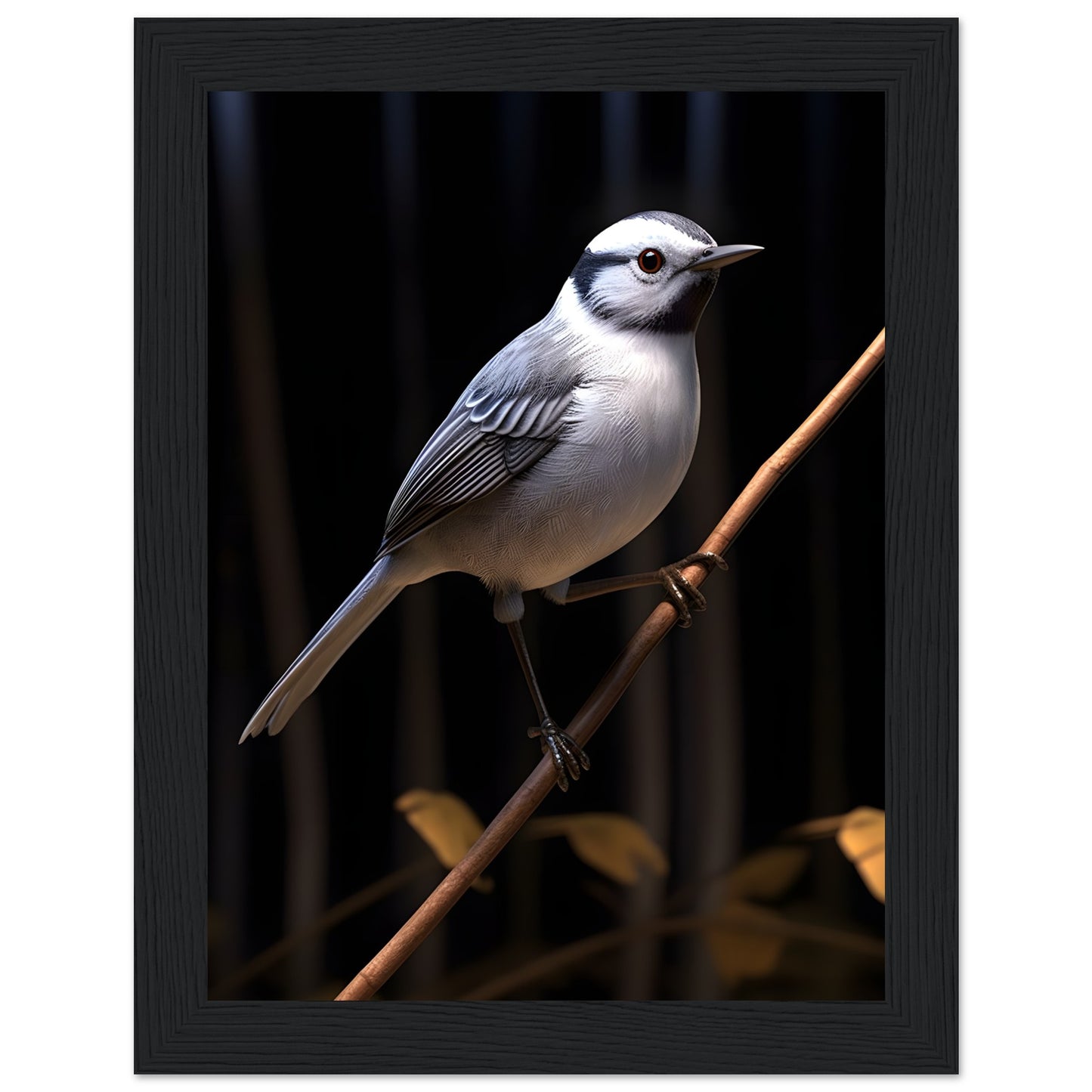 Enchanting Japanese Songbird - Poster