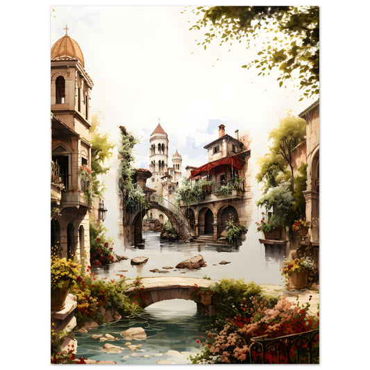 Venetian Reflections - Poster