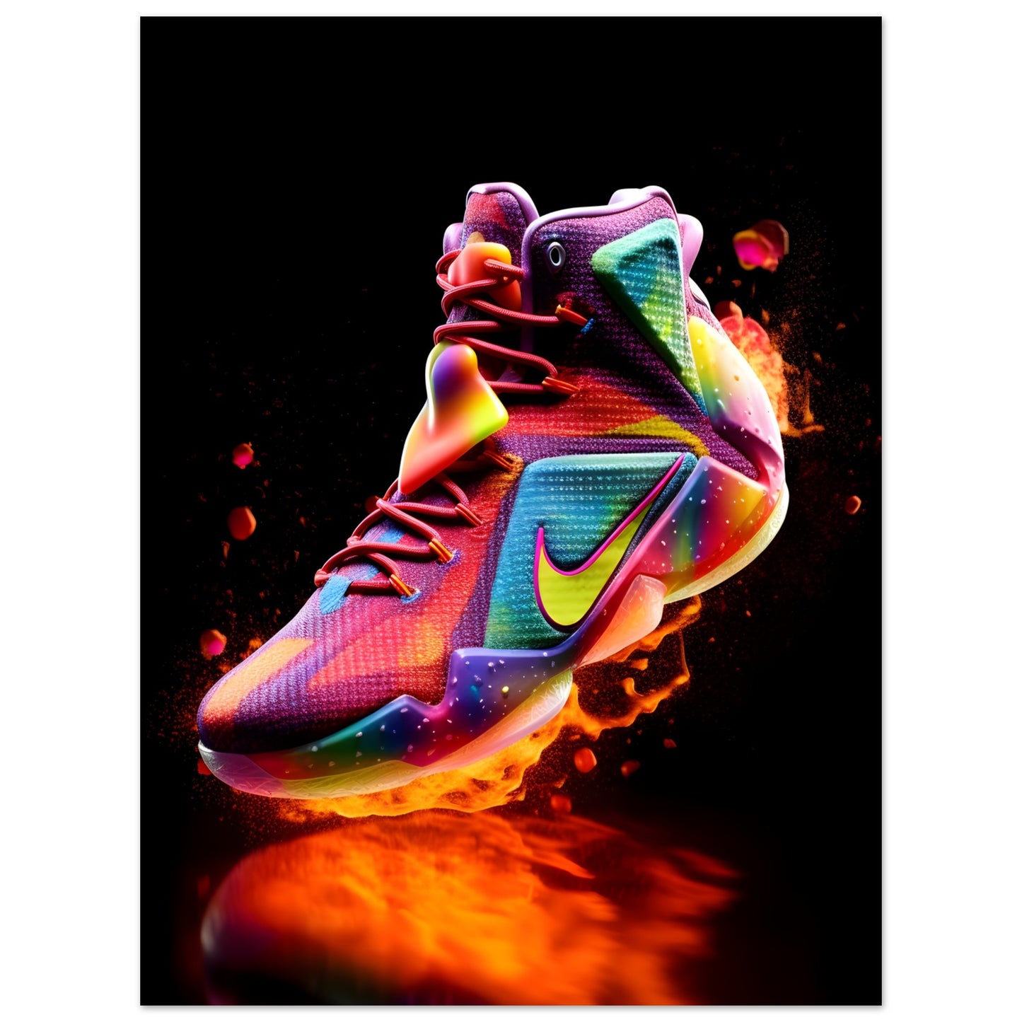 Nike LeBron 12 - Poster