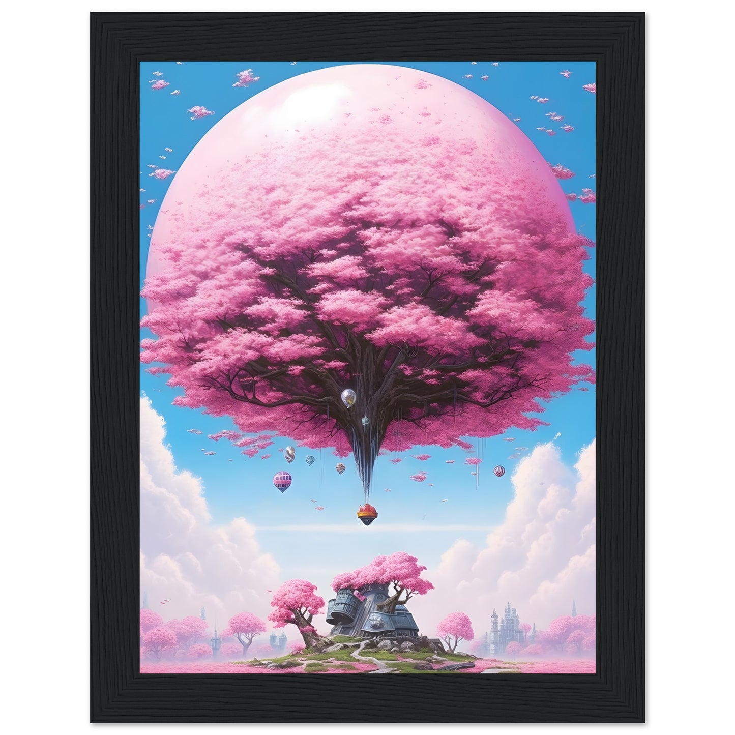 Illustration of pink - Poster