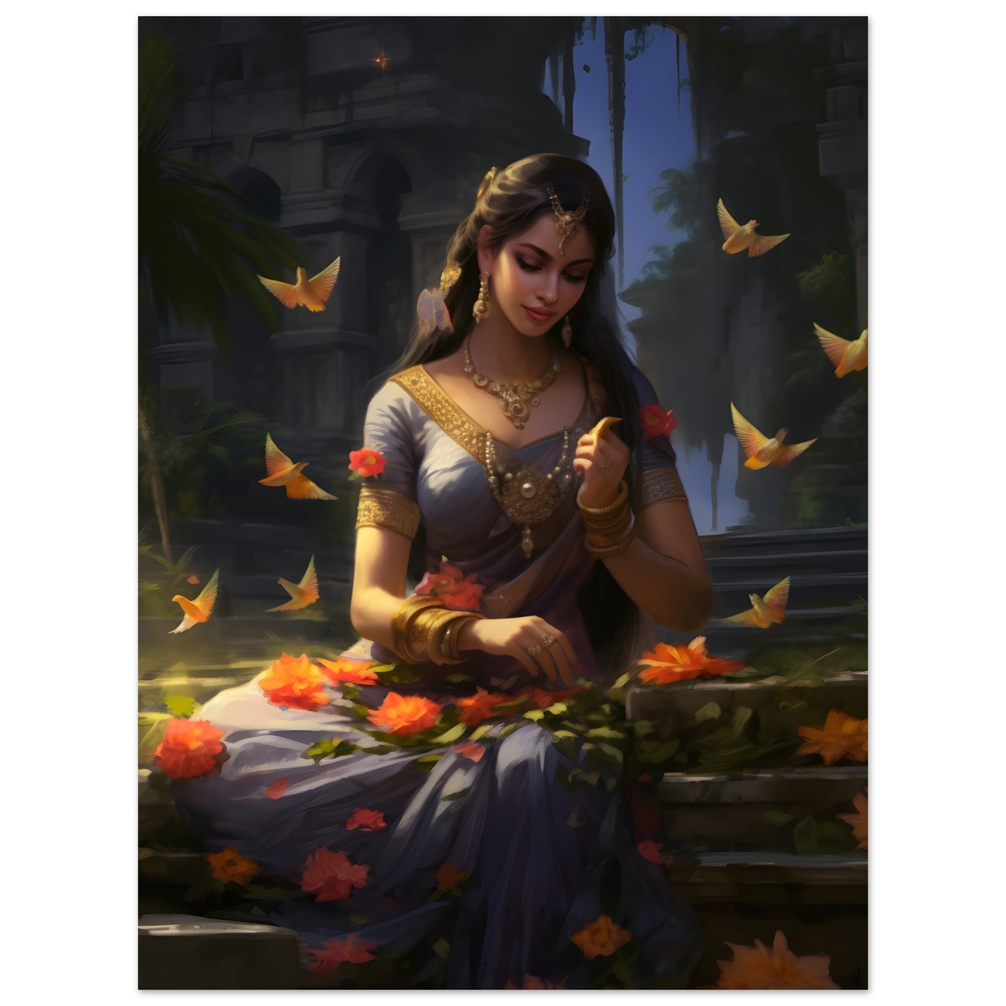 Beautiful Arabian Princess - Poster