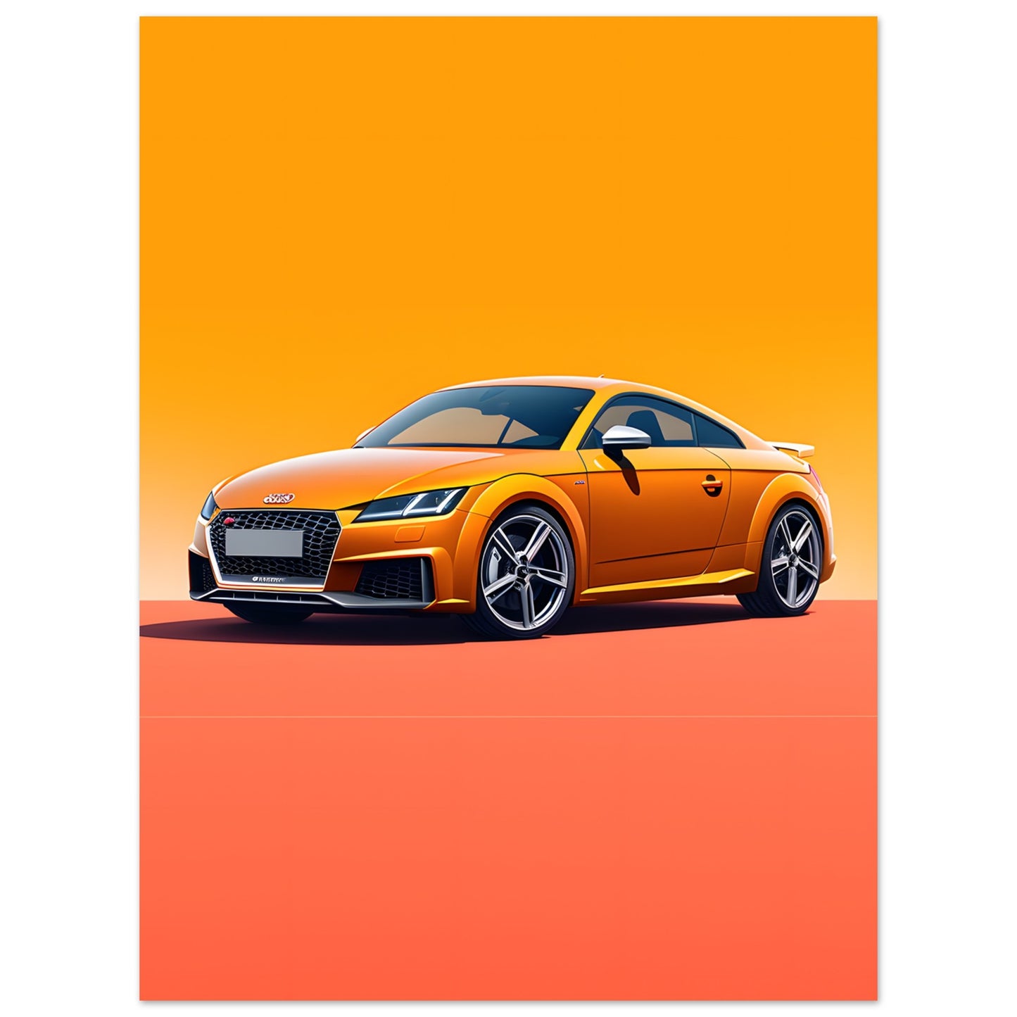 Audi TT 2017 - Poster