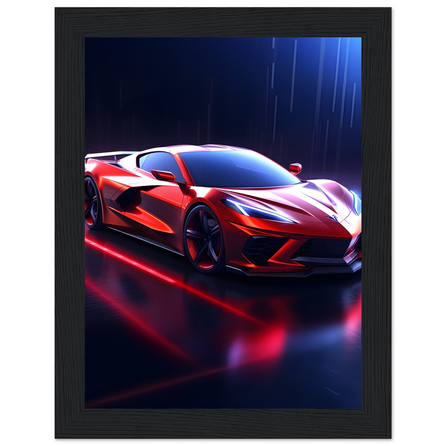 Chevrolet Corvett - Poster