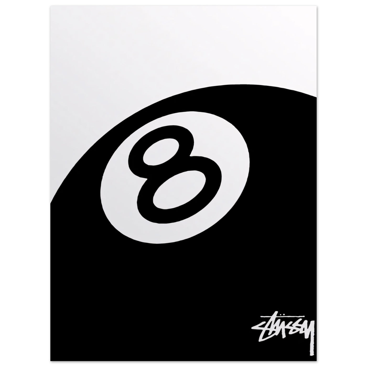 Stussy 8 Ball - Poster