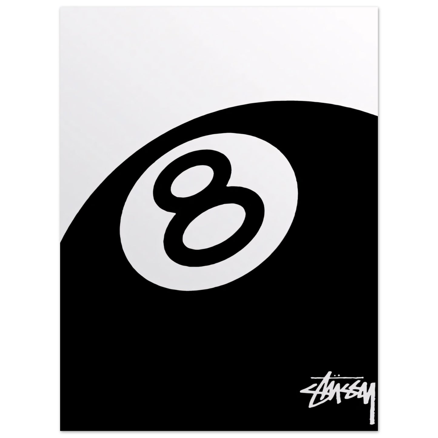 Stussy 8 Ball - Poster