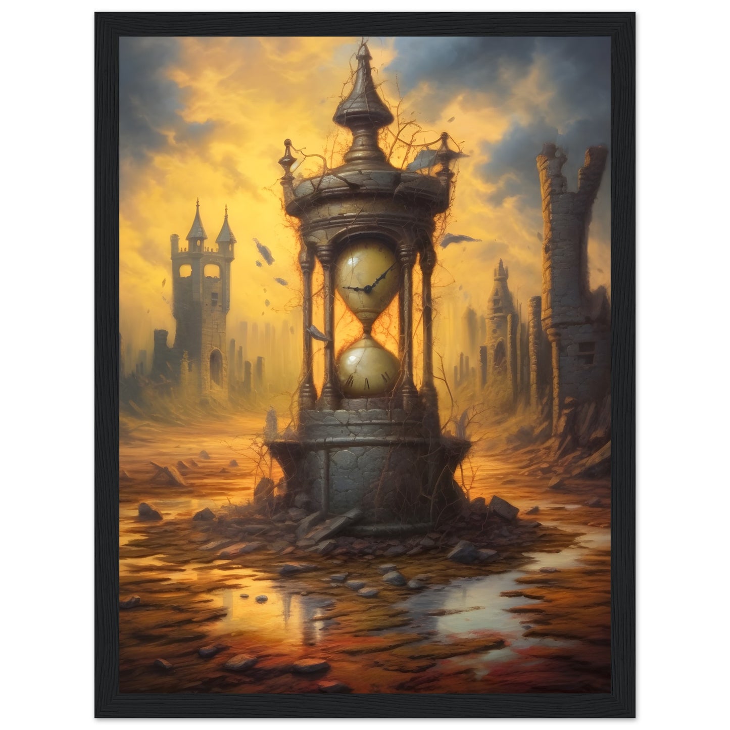 Surreal Timepiece - Poster