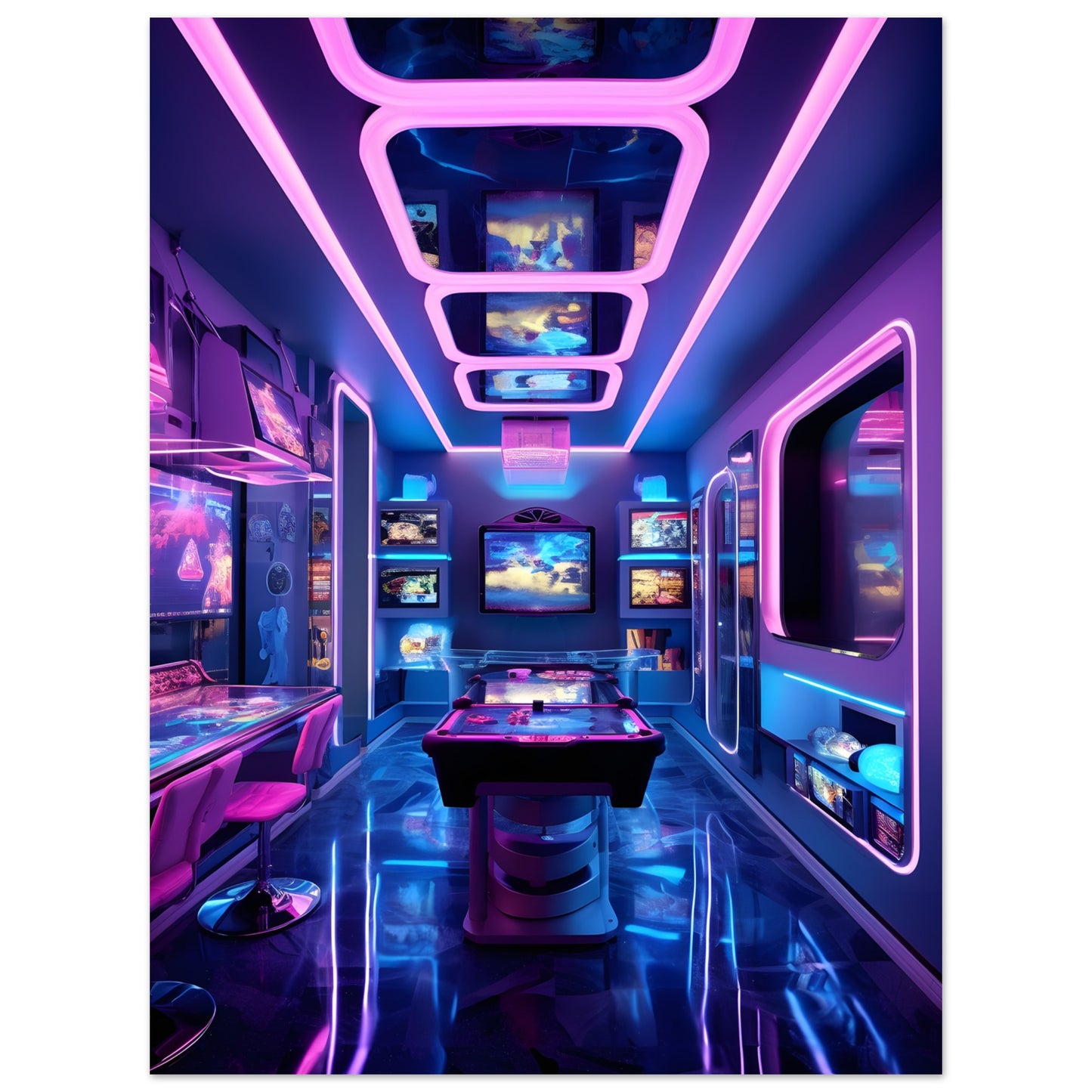 Gamer's Command Center - Poster