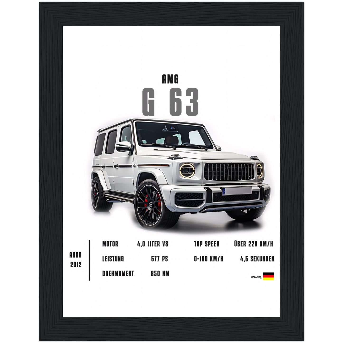 Detailed AMG G 63 - Poster