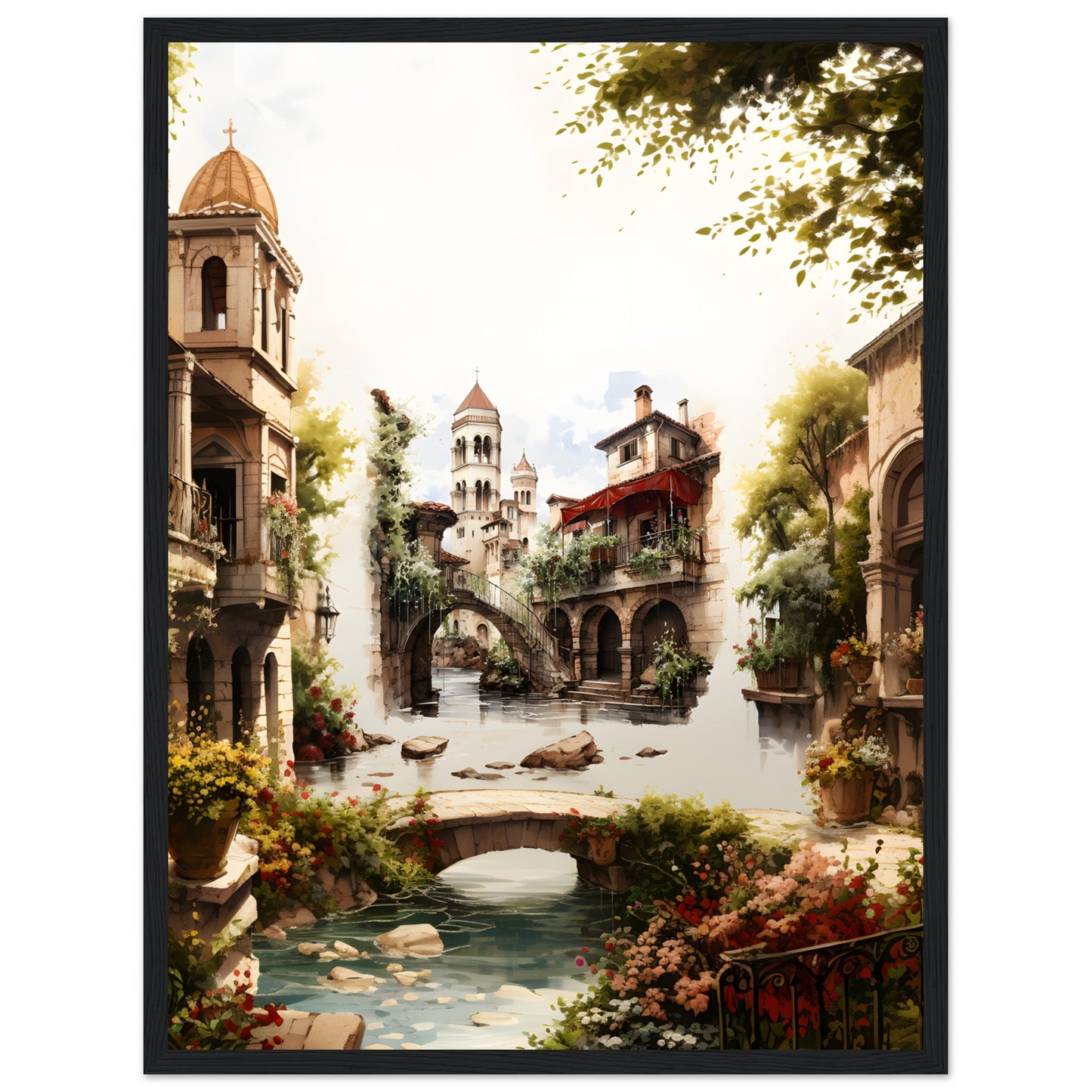 Venetian Reflections - Poster