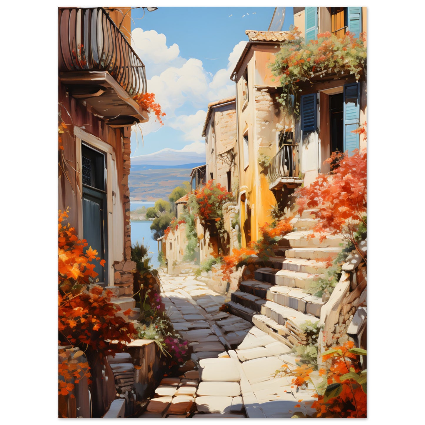 Azure Beauty - Poster