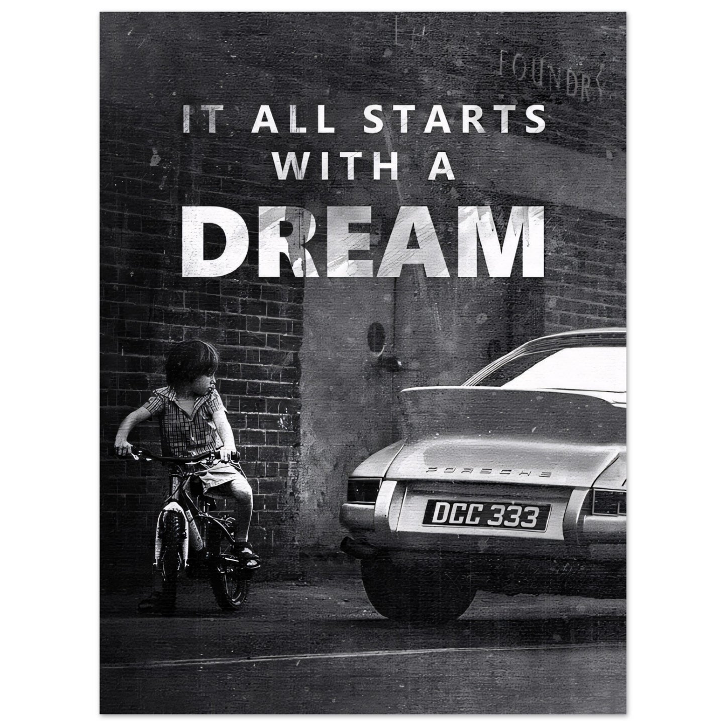 It All Starts With A Dream - Poster