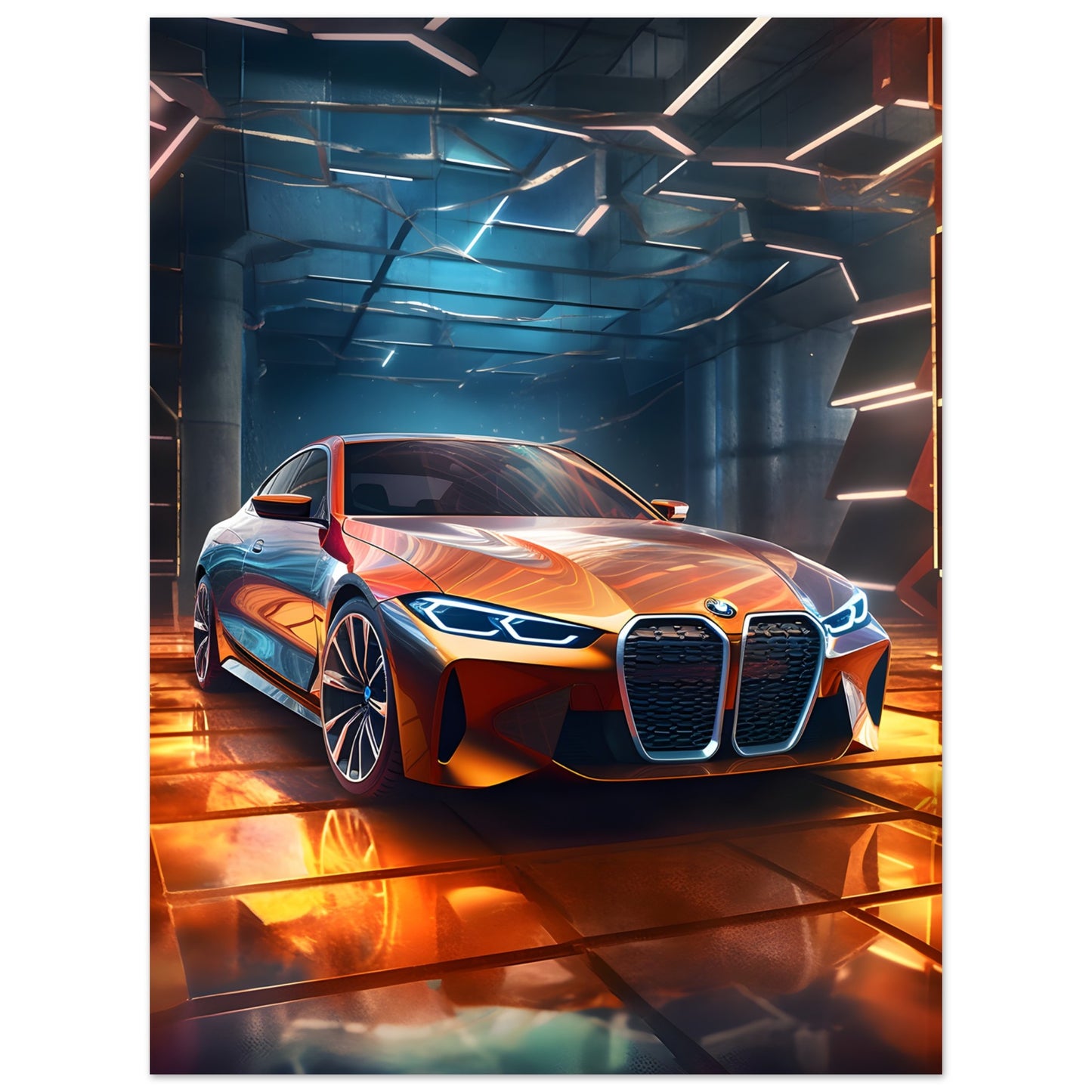 BMW i4 - Poster