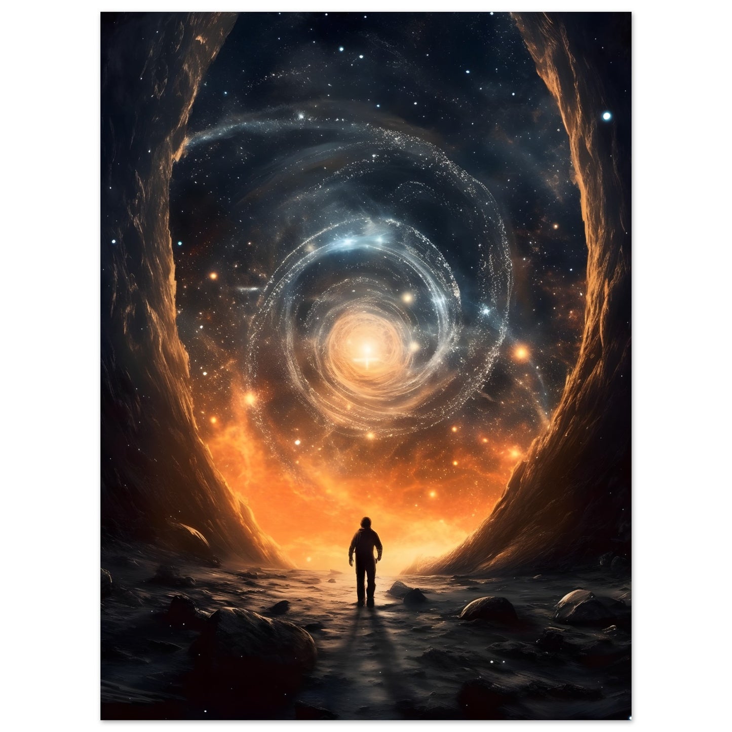 Distant Galaxies - Poster