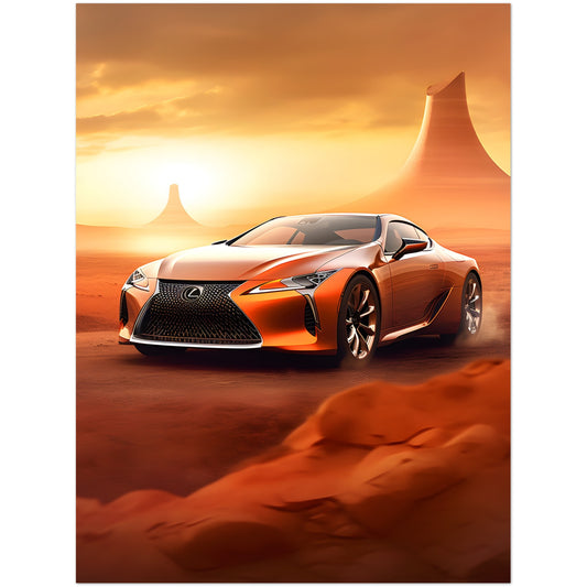 2020 Lexus LC 500 - Poster