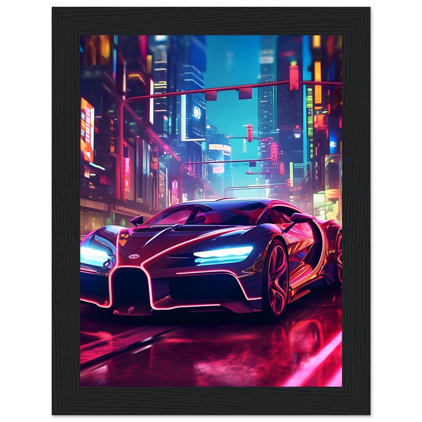 Bugatti Chiron - Poster