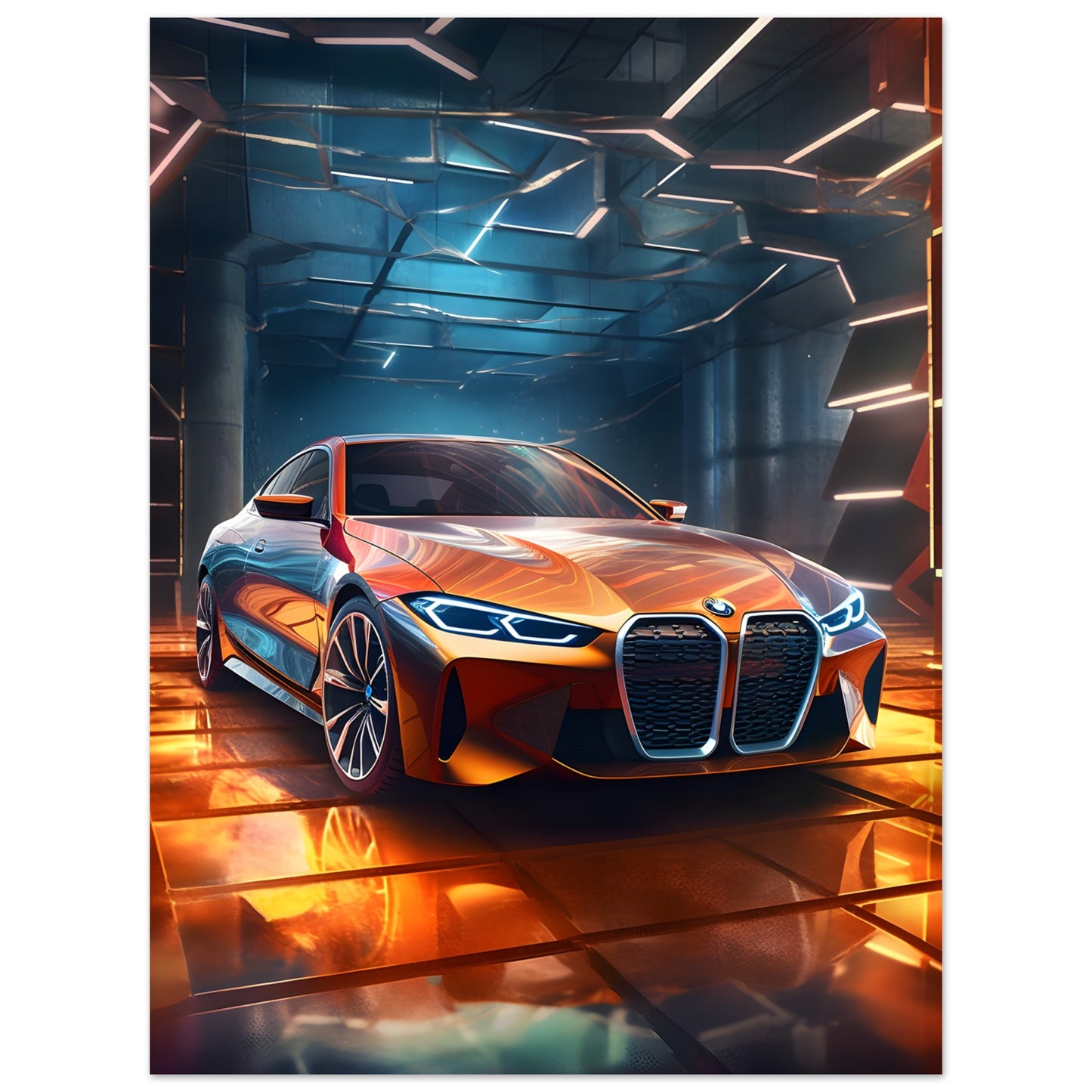 BMW i4 - Poster