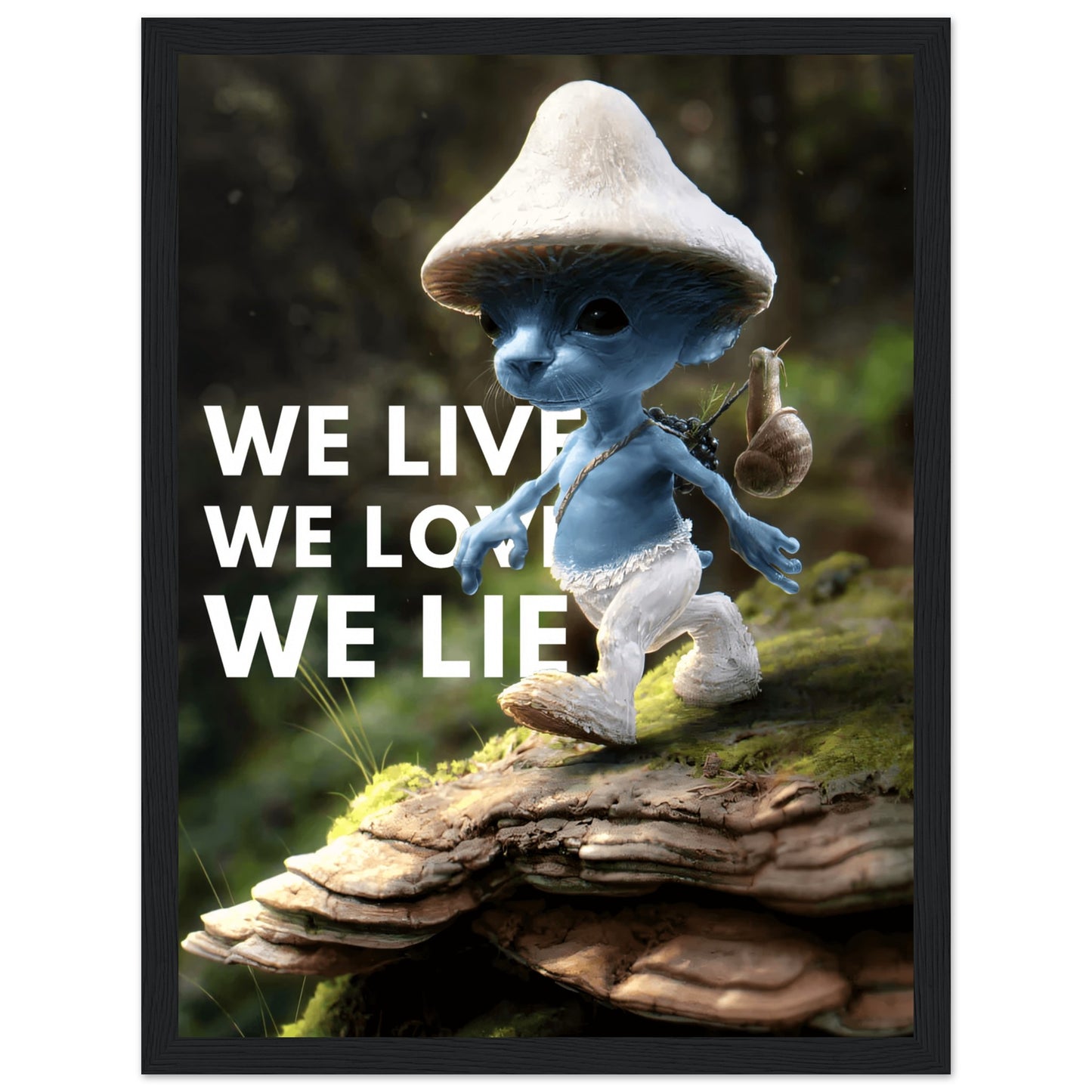 Smurf Cat - Poster