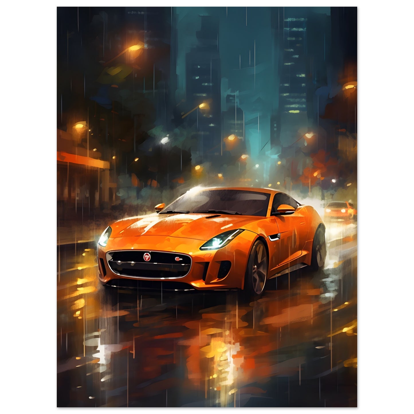 Jaguar F-Type II - Poster