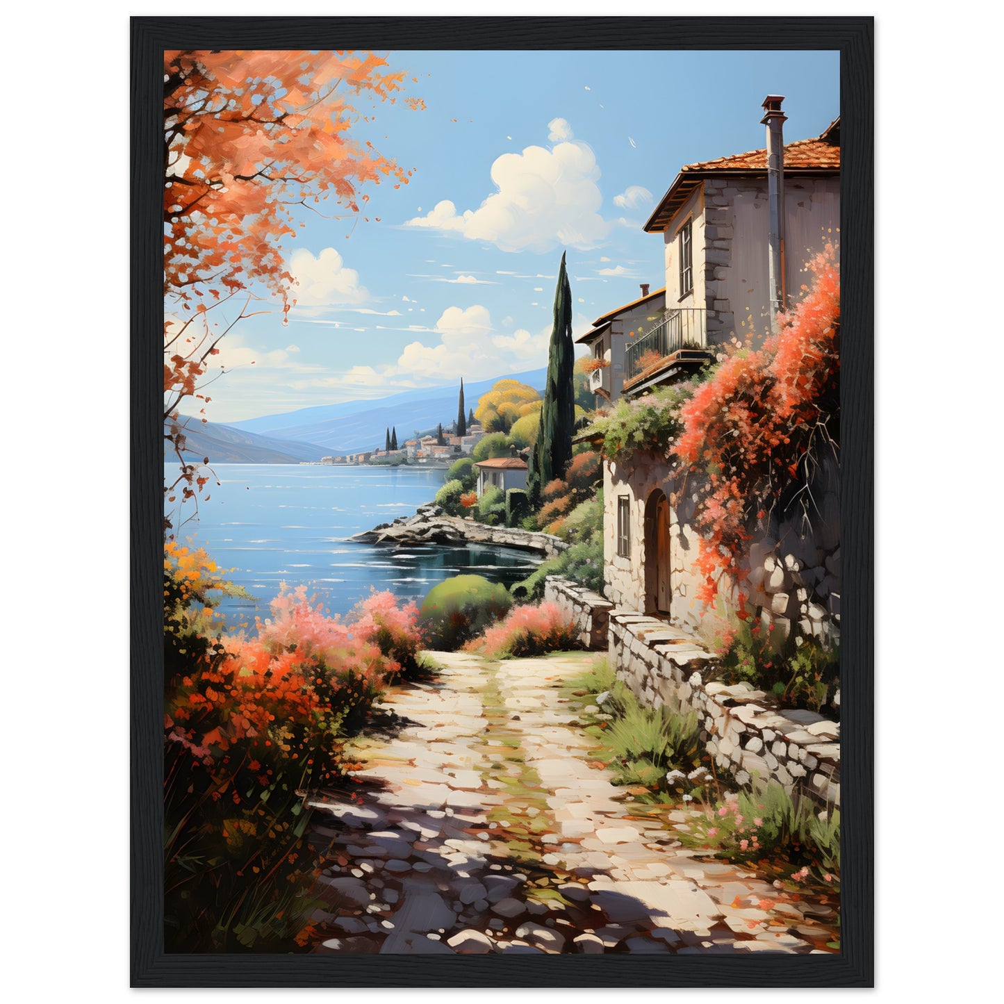 Romantic Villages - Poster