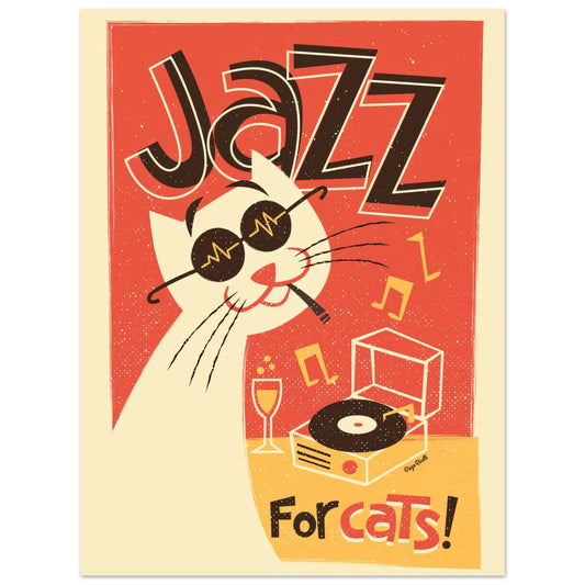 Jazz For Cats! - Poster
