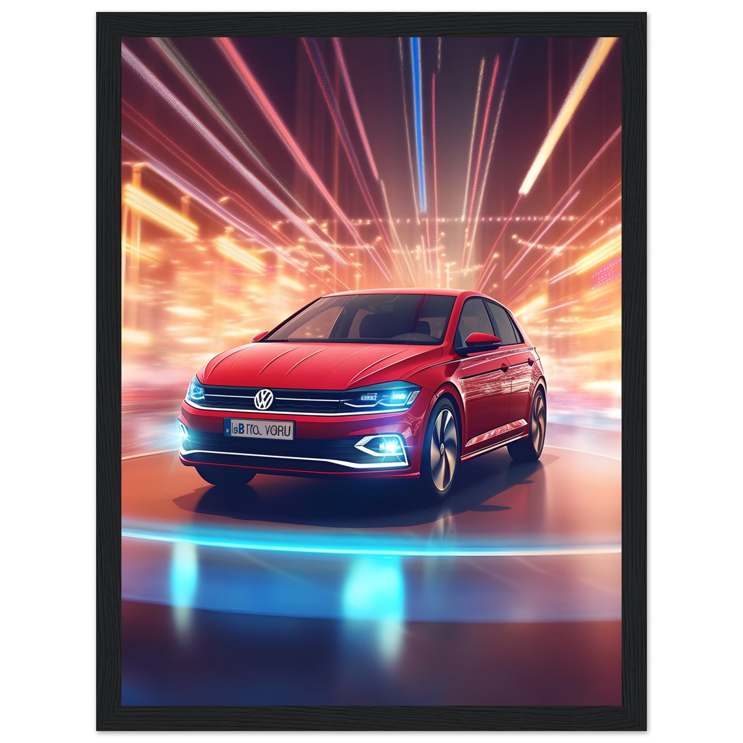 Volkswagen Polo GTI - Poster
