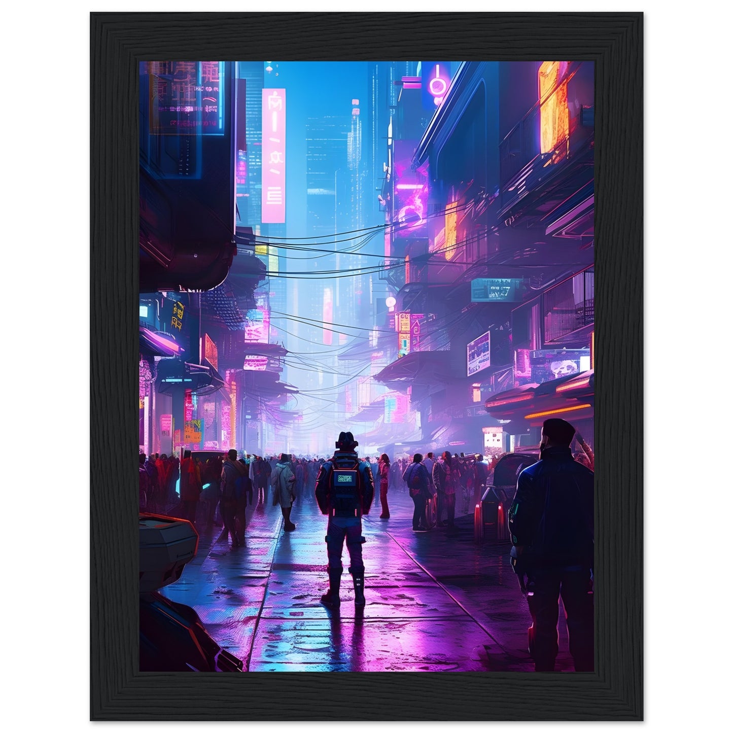 Techno Noir - Poster 