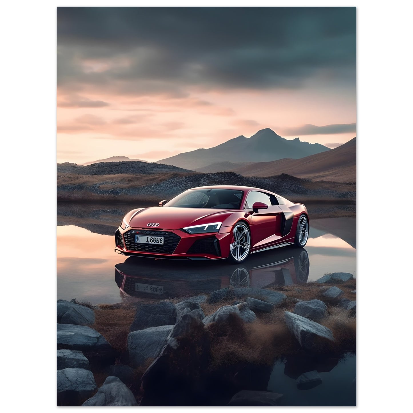 Audi - Driving - Poster