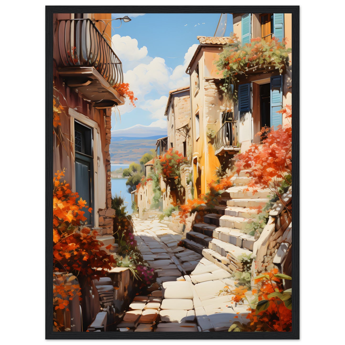 Azure Beauty - Poster