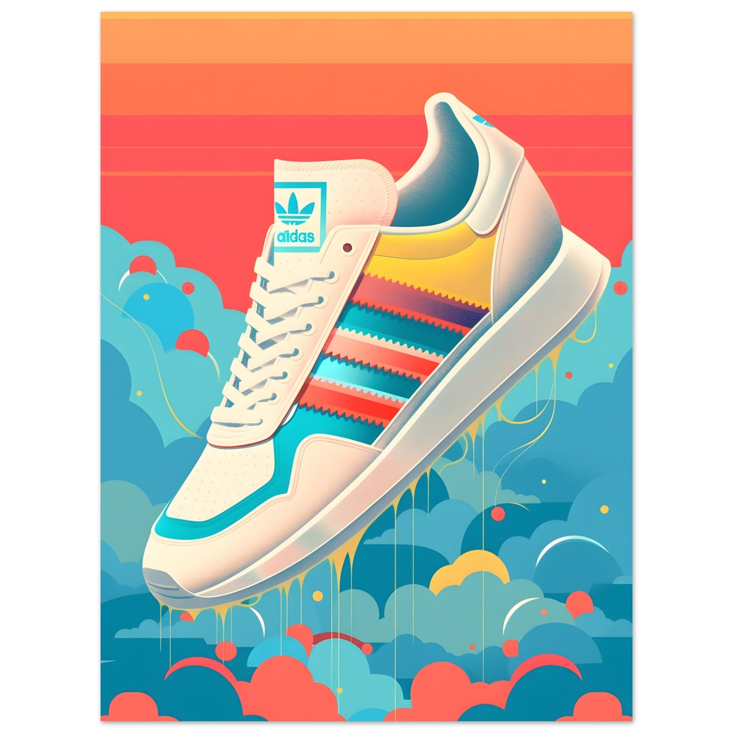 Sleek Strides - Poster