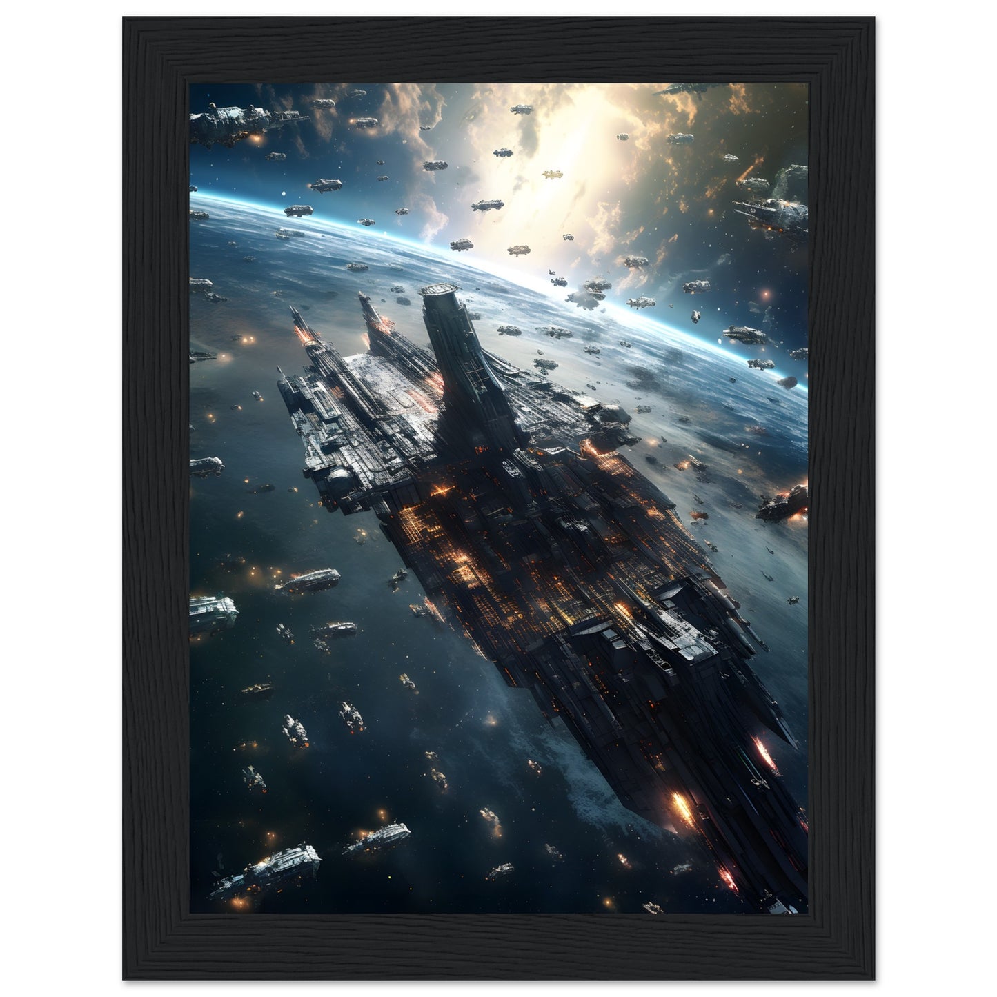Space Battle War - Poster