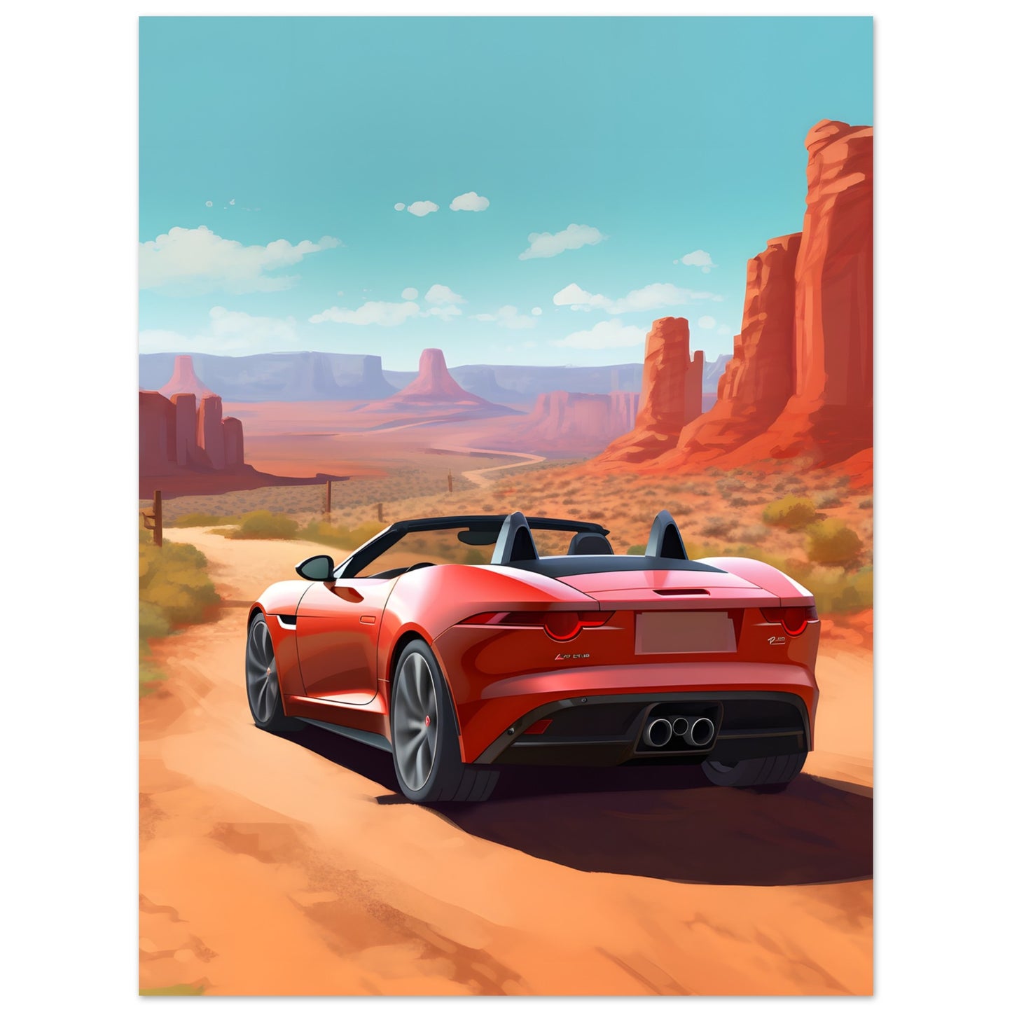 Jaguar F Type - Poster 