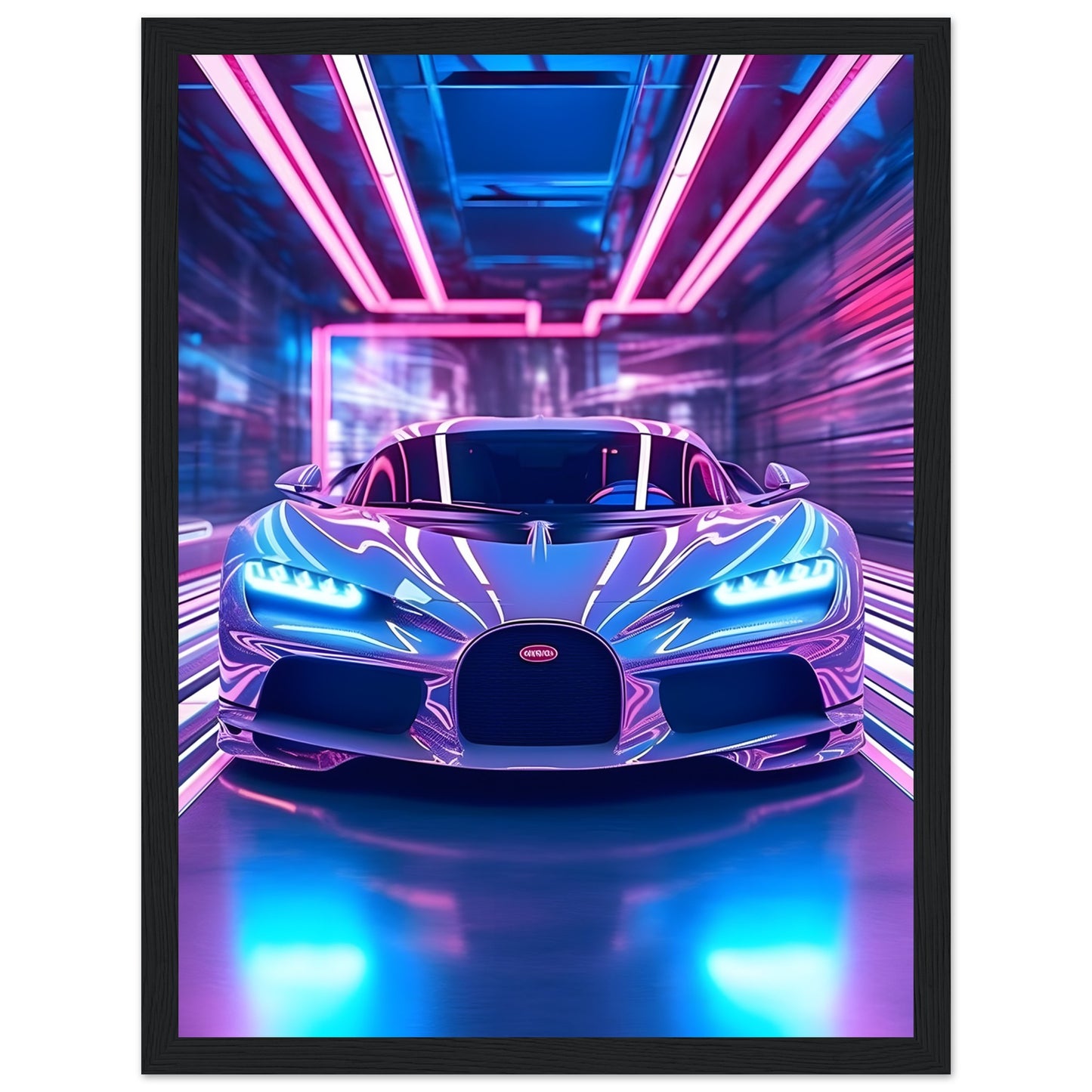 Bugatti Chiron - Poster