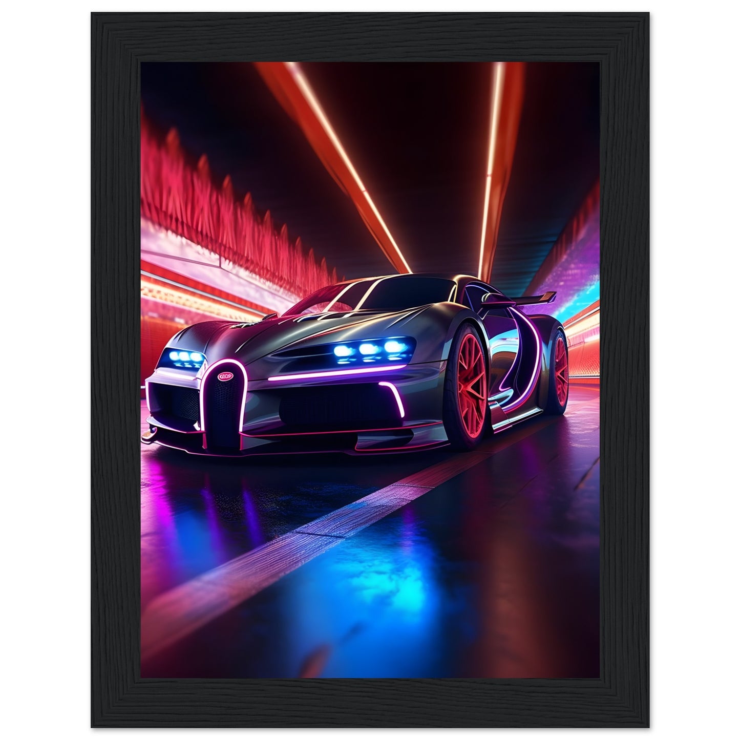 Bugatti Chiron - Poster