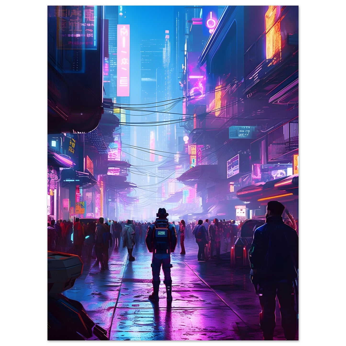 Techno Noir - Poster 