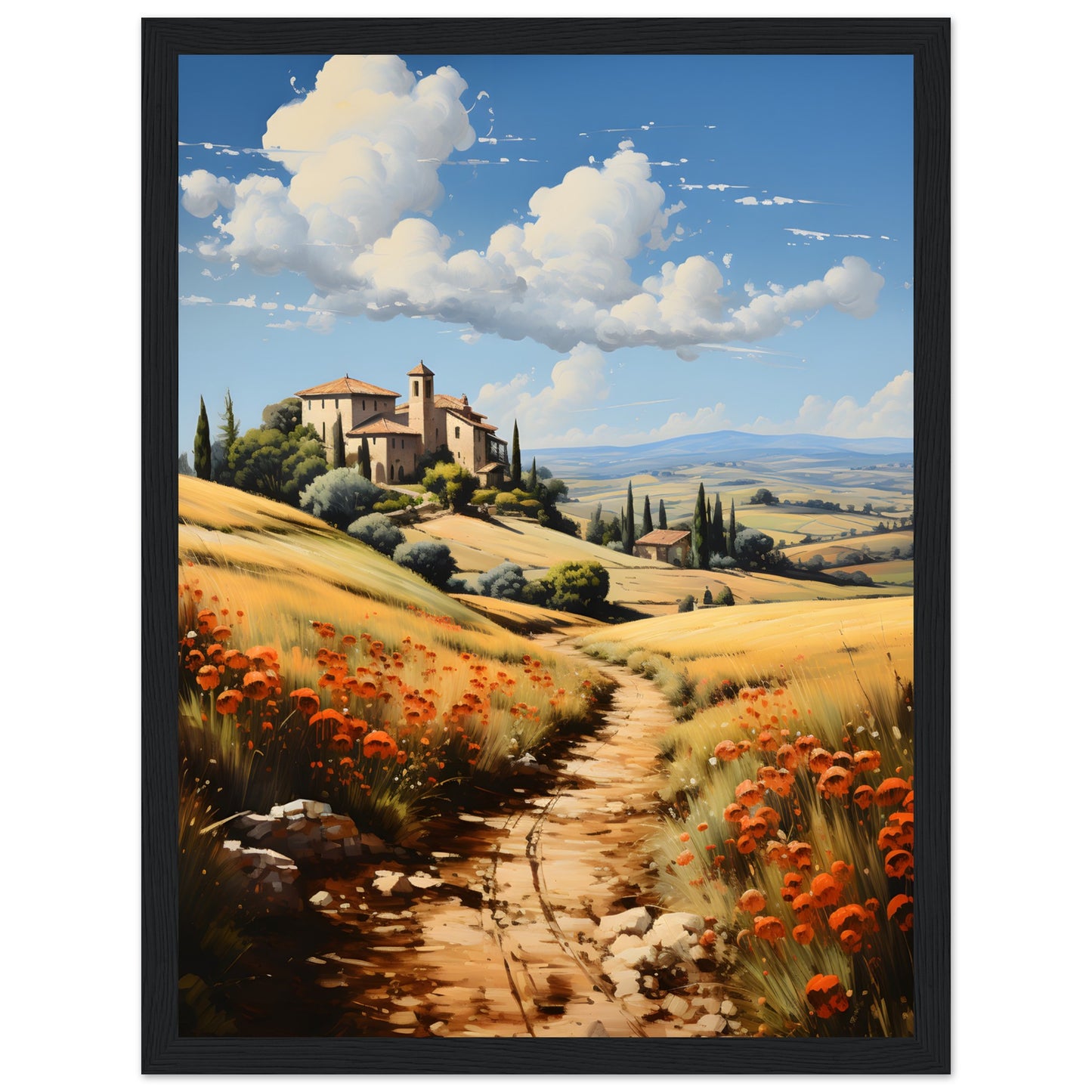 Countryside Serenity - Poster