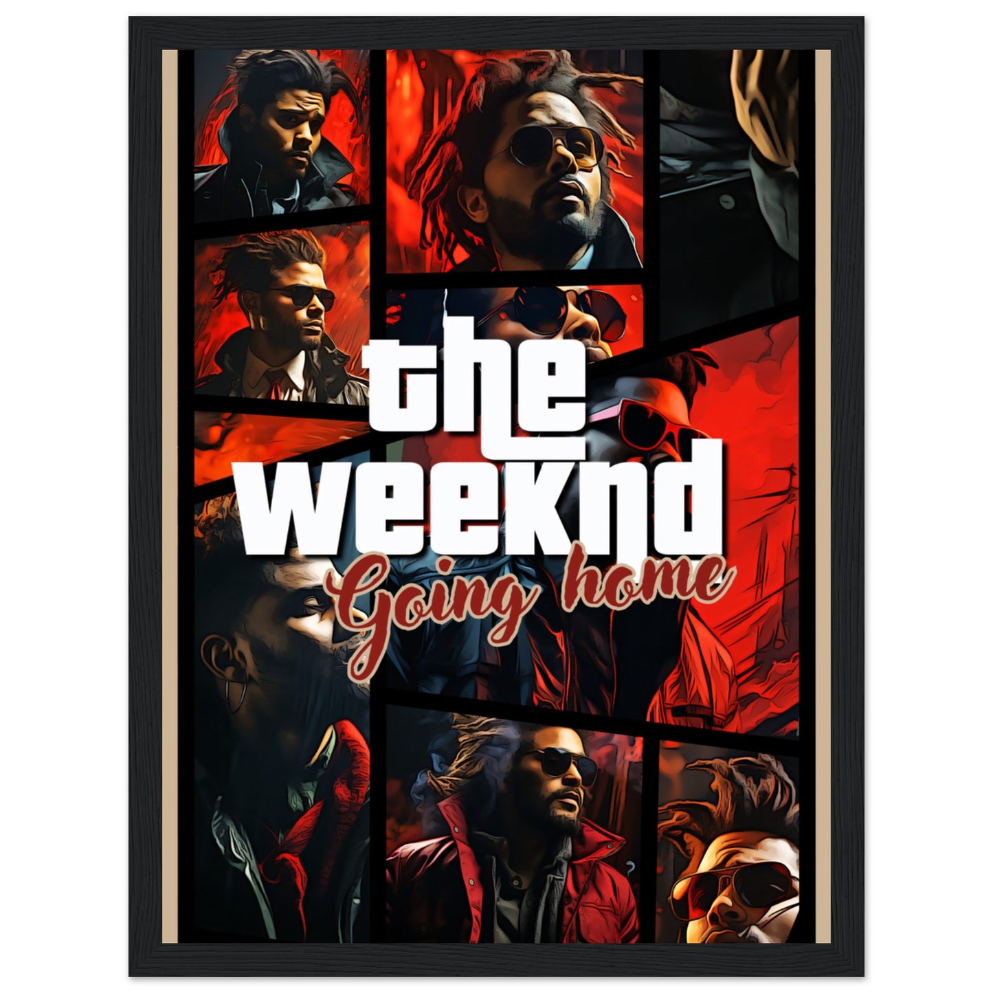 Going Home Weeknd - Poster